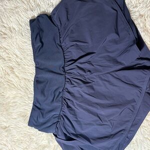 Navy Blue Athletic Shorts